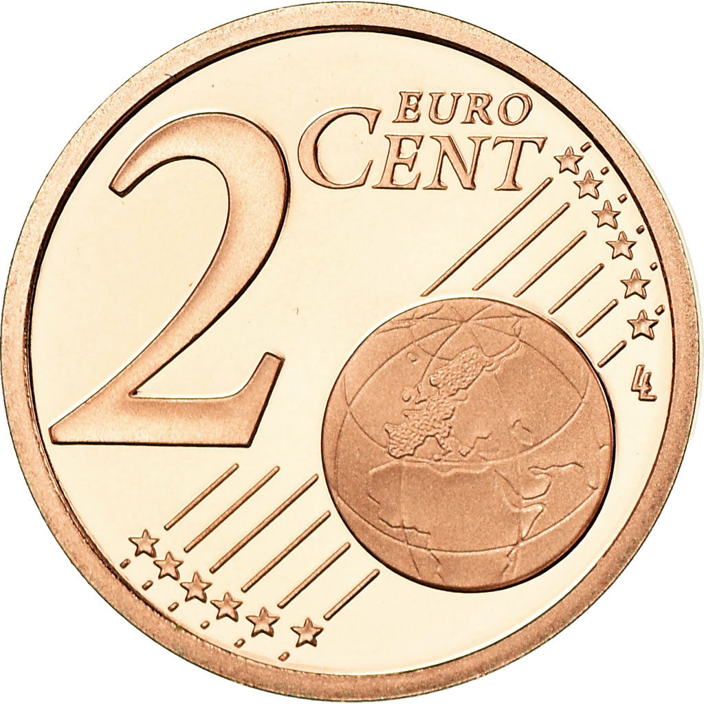 Frankreich, 2 Euro Cent, 2016, BE, STGL, Copper Plated Steel, KM:New