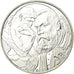 França, 10 Euro, Auguste Rodin, 2017, BE, MS(65-70), Prata, KM:New
