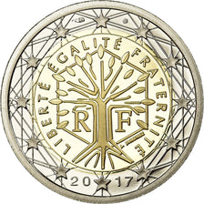 Frankreich, 2 Euro, 2017, BE, STGL, Bi-Metallic, KM:New