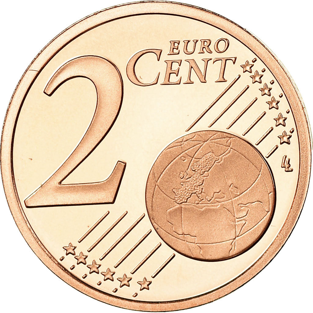 Francia, 2 Euro Cent, 2017, BE, FDC, Acciaio placcato rame, KM:New