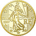 France, 50 Euro Cent, 2007, BE, MS(65-70), Brass, KM:1412