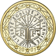 France, Euro, 2001, BE, MS(65-70), Bi-Metallic, KM:1288