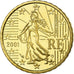 Francia, 10 Euro Cent, 2001, BE, FDC, Ottone, KM:1285