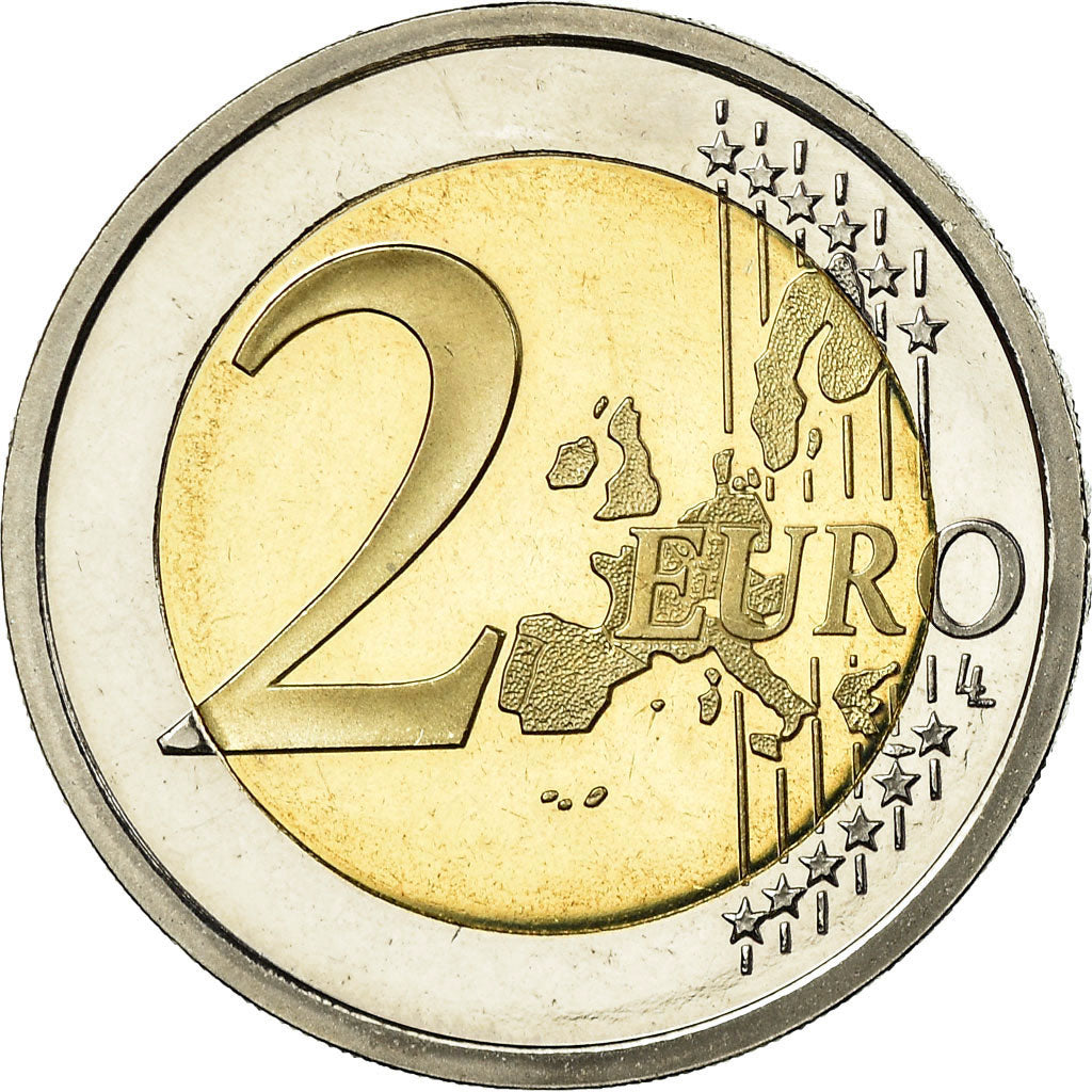 Francia, 2 Euro, 2002, BE, FDC, Bimetálico, KM:1289