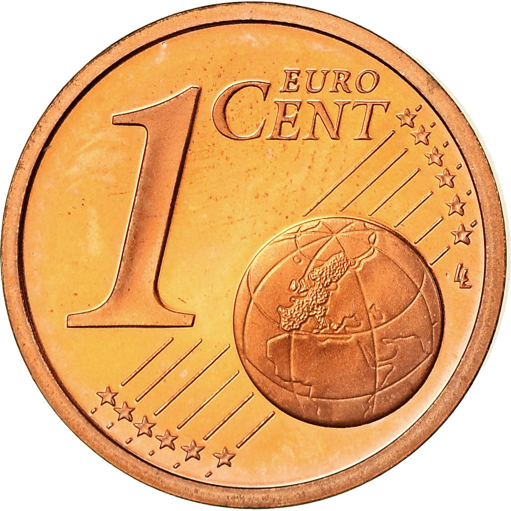 Francia, Euro Cent, 2002, BE, FDC, Acciaio placcato rame, KM:1282