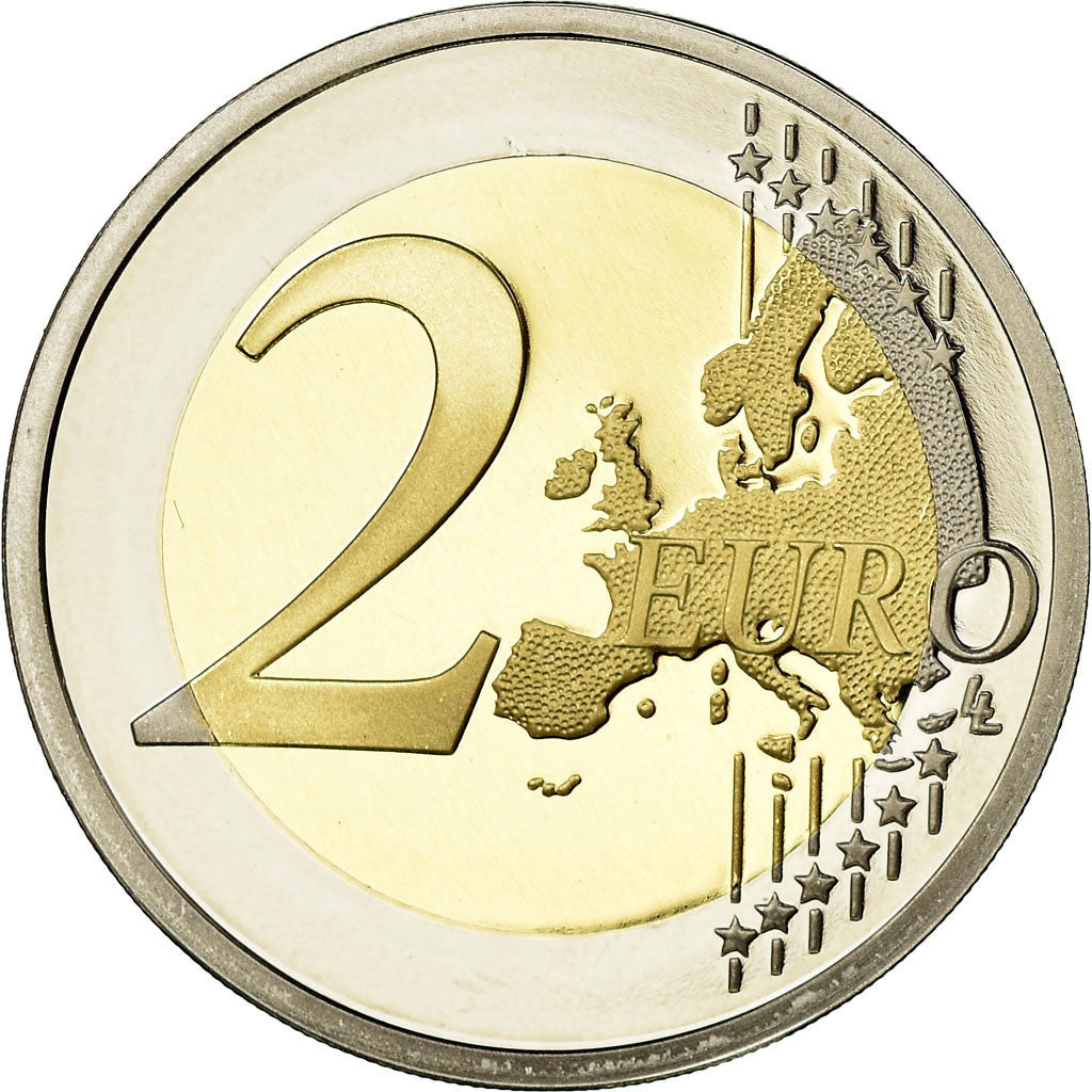 Francia, 2 Euro, 2010, BE, FDC, Bi-metallico, KM:1414
