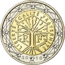 Francia, 2 Euro, 2010, FDC, Bi-metallico, KM:1414