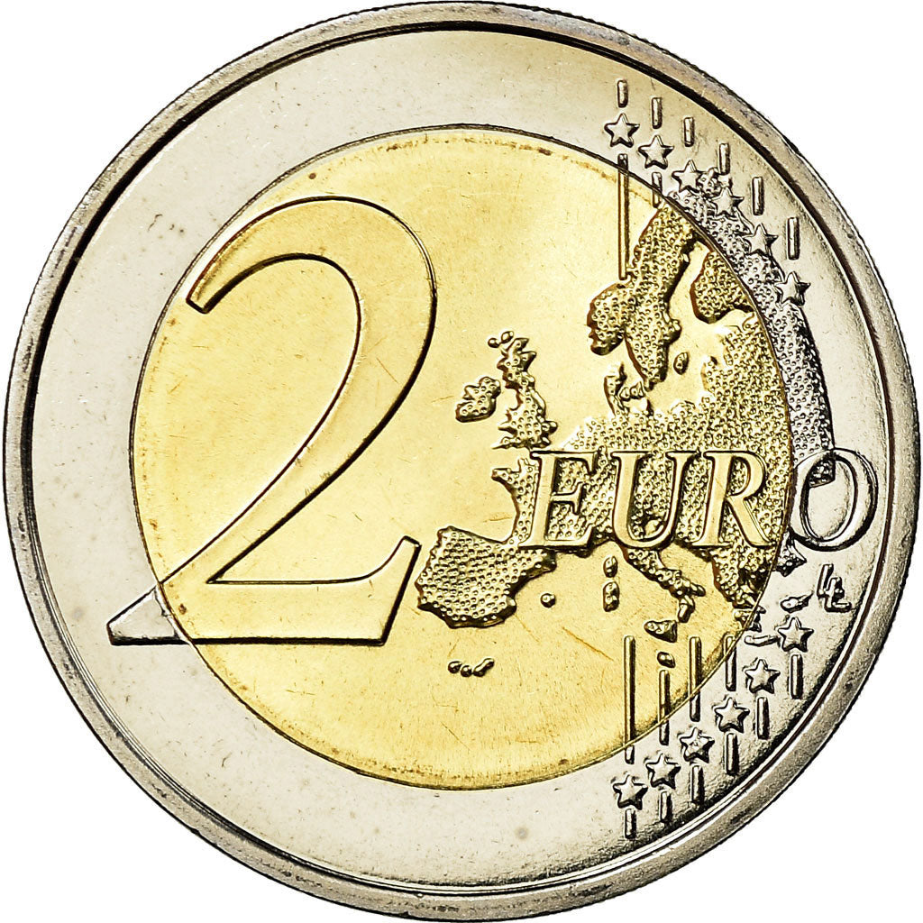 Francia, 2 Euro, 2010, FDC, Bi-metallico, KM:1414