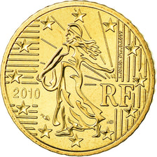 Frankreich, 50 Euro Cent, 2010, STGL, Messing, KM:1412