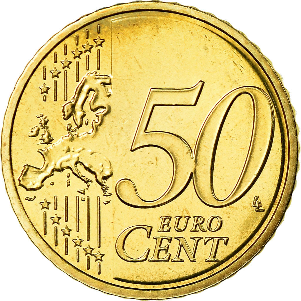 Frankreich, 50 Euro Cent, 2010, STGL, Messing, KM:1412