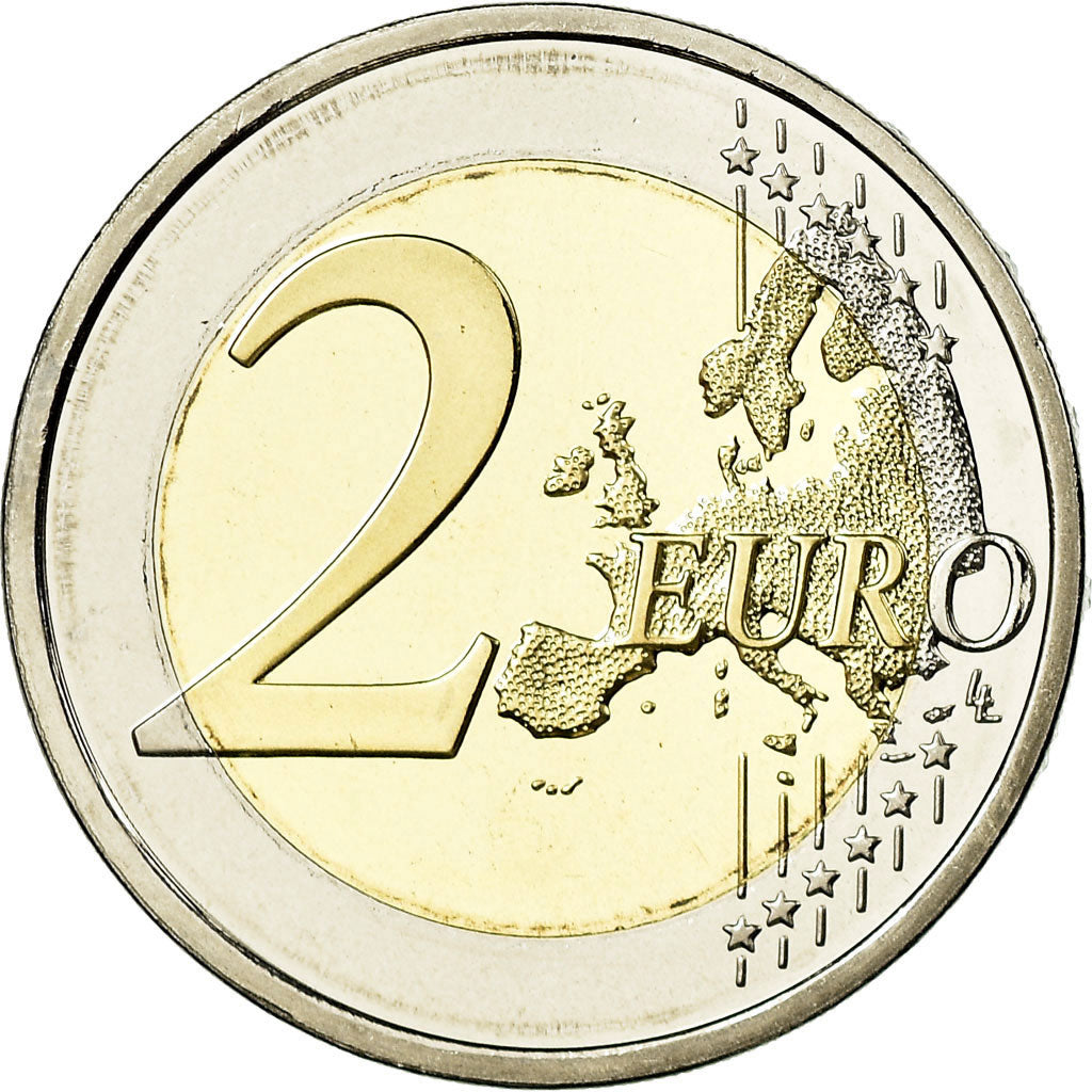 Cyprus, 2 Euro, 2009, MS(65-70), Bi-Metallic, KM:85