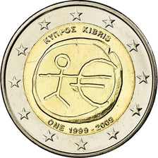 Cyprus, 2 Euro, EMU, 2009, MS(65-70), Bi-Metallic, KM:89