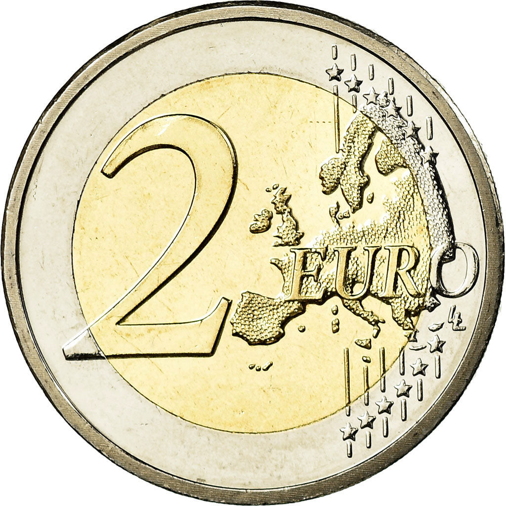 Cyprus, 2 Euro, EMU, 2009, MS(65-70), Bi-Metallic, KM:89