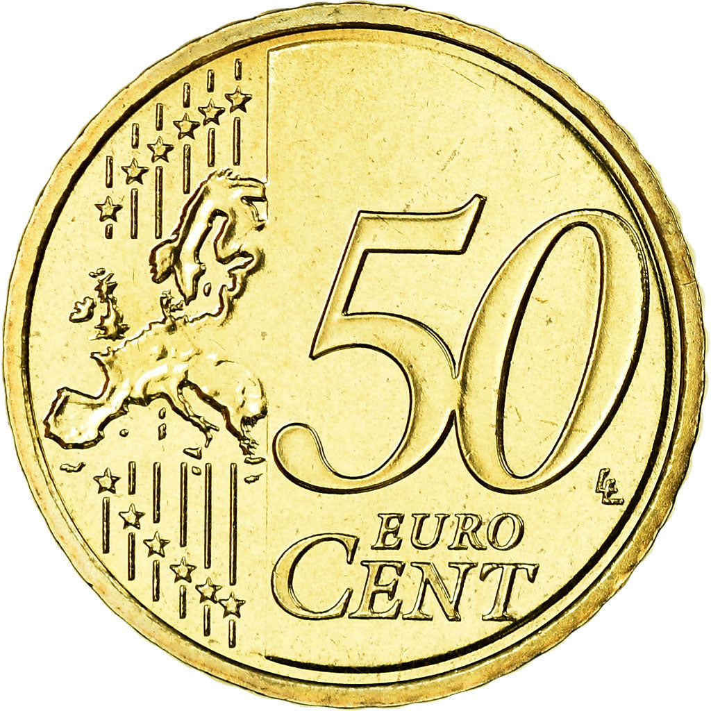 Francia, 50 Euro Cent, 2009, FDC, Ottone, KM:1412