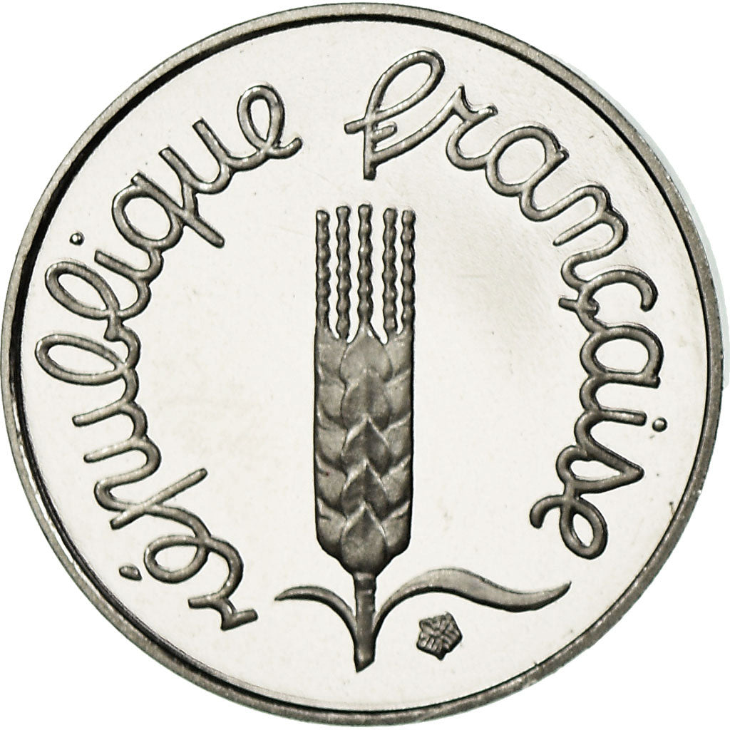 Münze, Frankreich, Épi, Centime, 1996, Paris, BE, STGL, Stainless Steel
