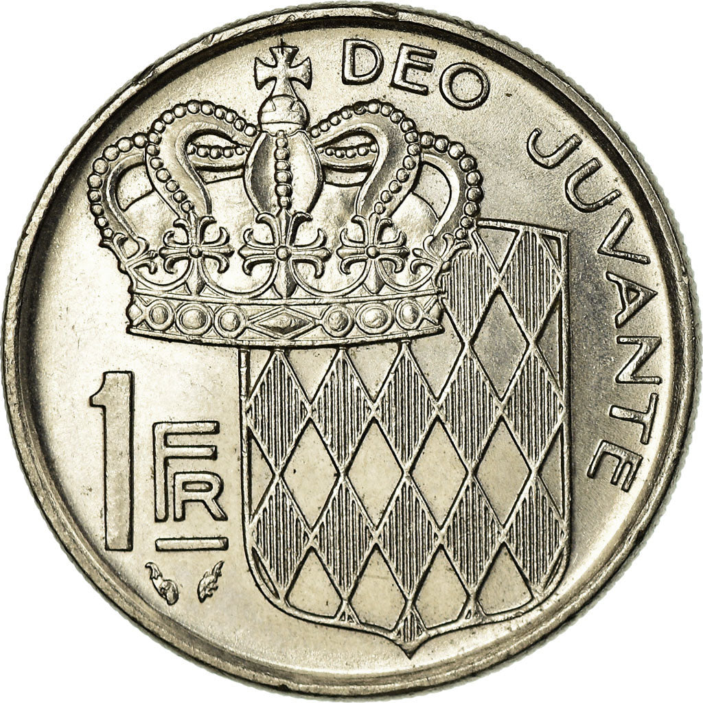 Coin, Monaco, Rainier III, Franc, 1978, AU(55-58), Nickel, KM:140