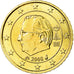 Belgium, 50 Euro Cent, 2008, AU(55-58), Brass, KM:279