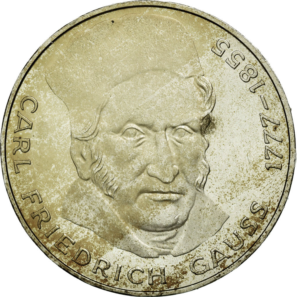 Münze, Bundesrepublik Deutschland, 5 Mark, 1977, Hamburg, Germany, VZ, Silber