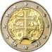 Moneta, Słowacja, 2 Euro, 2009, Kremnica, AU(55-58), Bimetaliczny, KM:102