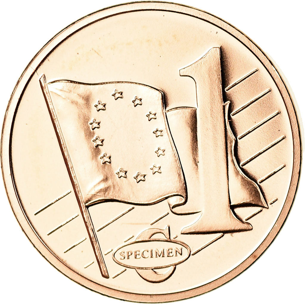 Estonia, Euro Cent, 2003, unofficial private coin, MS(63), Copper Plated Steel