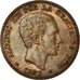 Moneta, Spagna, Alfonso XII, 10 Centimos, 1877, Barcelona, BB, Bronzo, KM:675