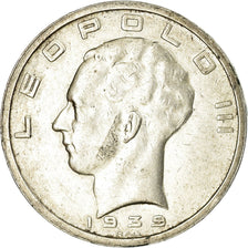 Moneta, Belgio, 50 Francs, 50 Frank, 1939, BB, Argento, KM:122.2