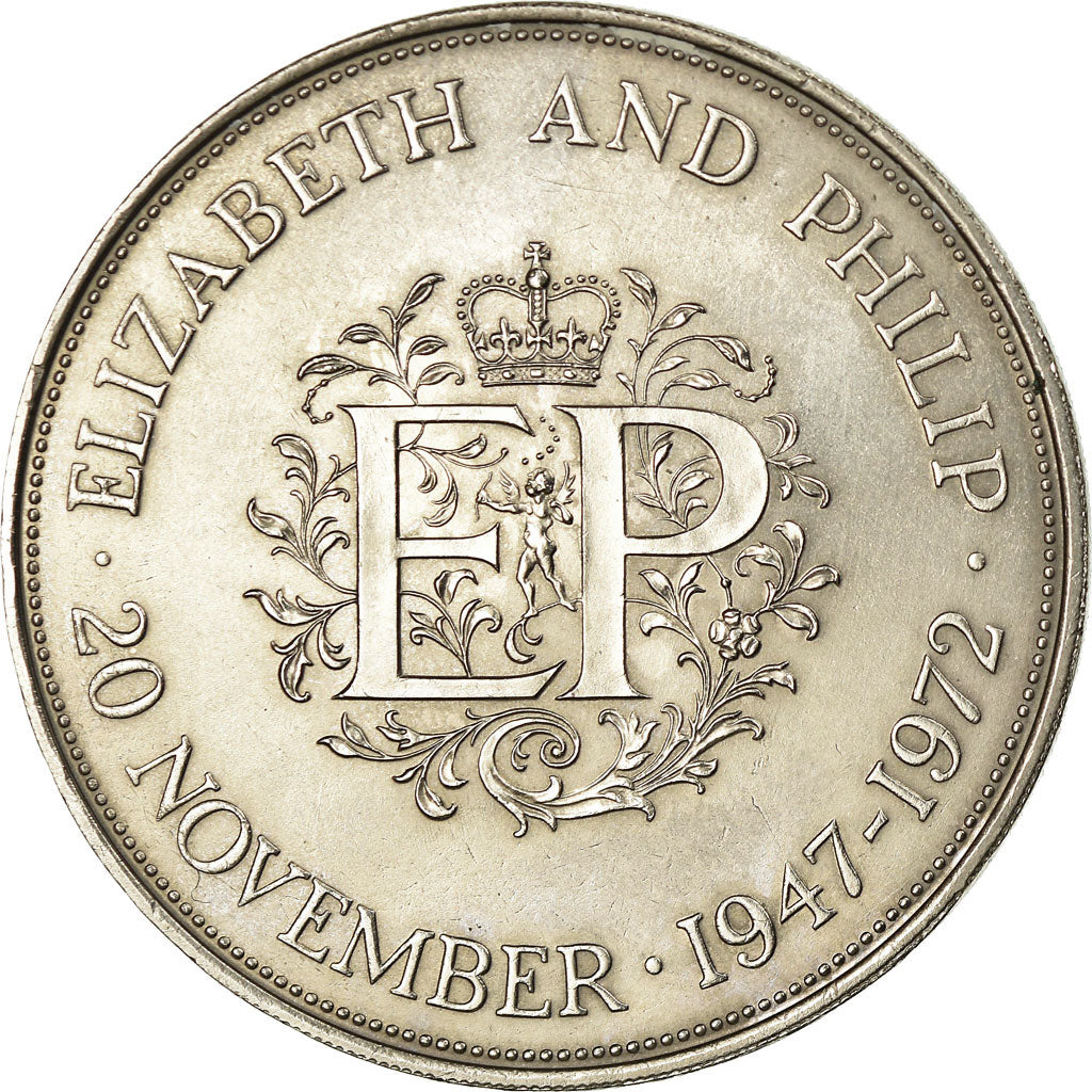 Moneta, Gran Bretagna, Elizabeth II, 25 New Pence, 1972, SPL, Rame-nichel