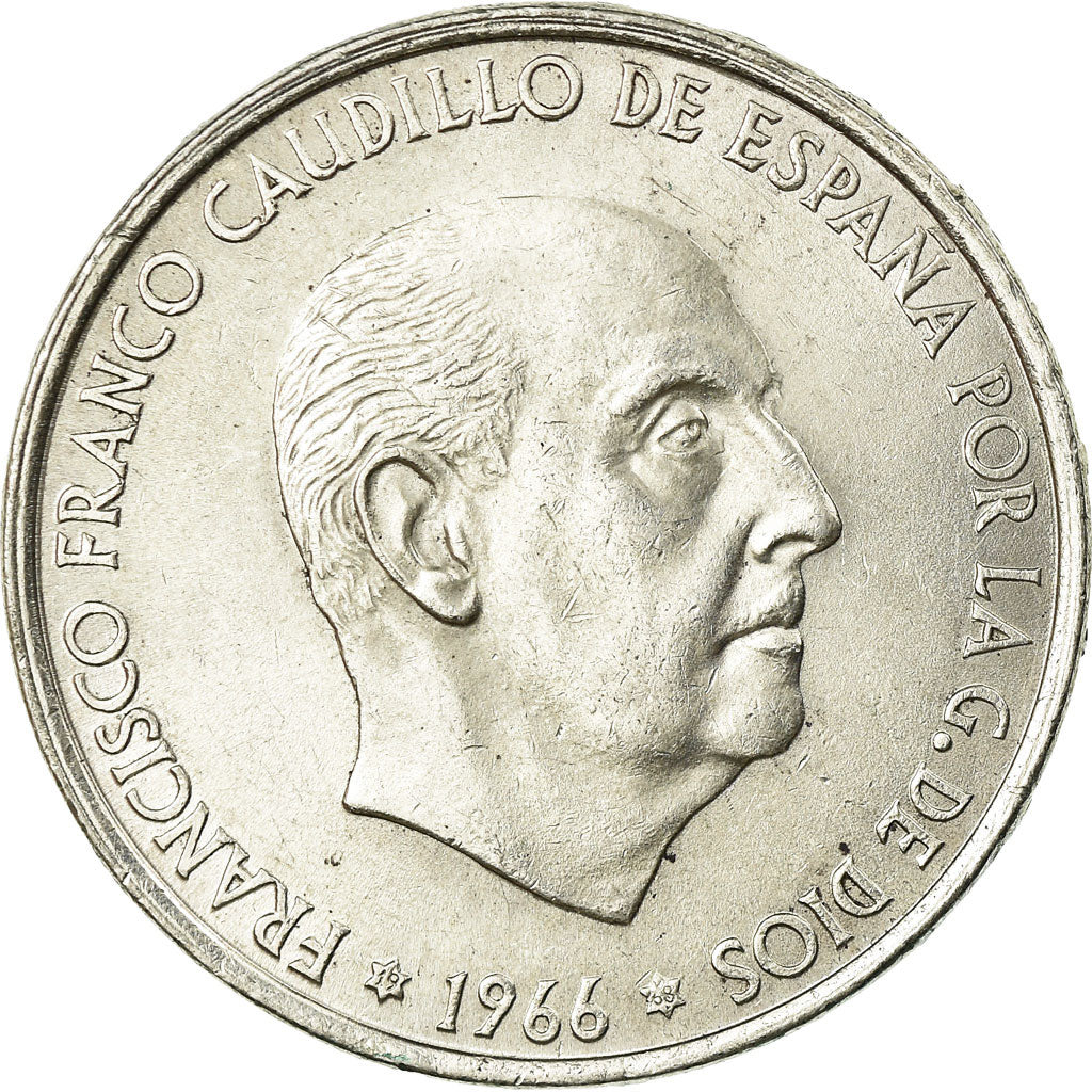 Münze, Spanien, Caudillo and regent, 100 Pesetas, 1968, SS+, Silber, KM:797