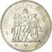 Moneta, Francia, Hercule, 50 Francs, 1974, Paris, BB+, Argento, KM:941.1