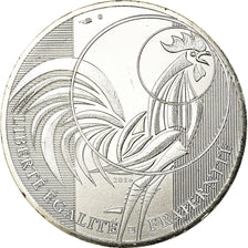 Francia, 10 Euro, Coq, 2016, SC, Plata