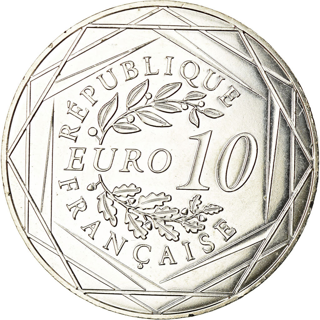 Francia, 10 Euro, 2018, FDC, Plata, KM:New