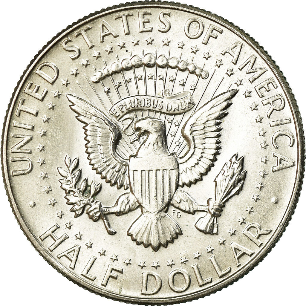 Coin, United States, Kennedy Half Dollar, Half Dollar, 1968, U.S. Mint, Denver