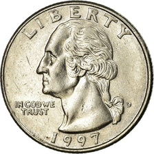 Moneta, Stati Uniti, Washington Quarter, Quarter, 1997, U.S. Mint, Denver, BB