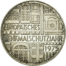 Coin, GERMANY - FEDERAL REPUBLIC, 5 Mark, 1975, Stuttgart, Germany, MS(60-62)
