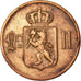 Moneda, Noruega, 5 Öre, 1899, MBC, Bronce, KM:349