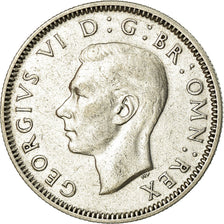 Moneta, Gran Bretagna, George VI, Shilling, 1937, BB, Argento, KM:853