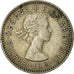 Moneda, Gran Bretaña, Elizabeth II, Shilling, 1955, BC+, Cobre - níquel