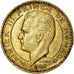 Moeda, Mónaco, Rainier III, 10 Francs, 1950, EF(40-45), Alumínio-Bronze