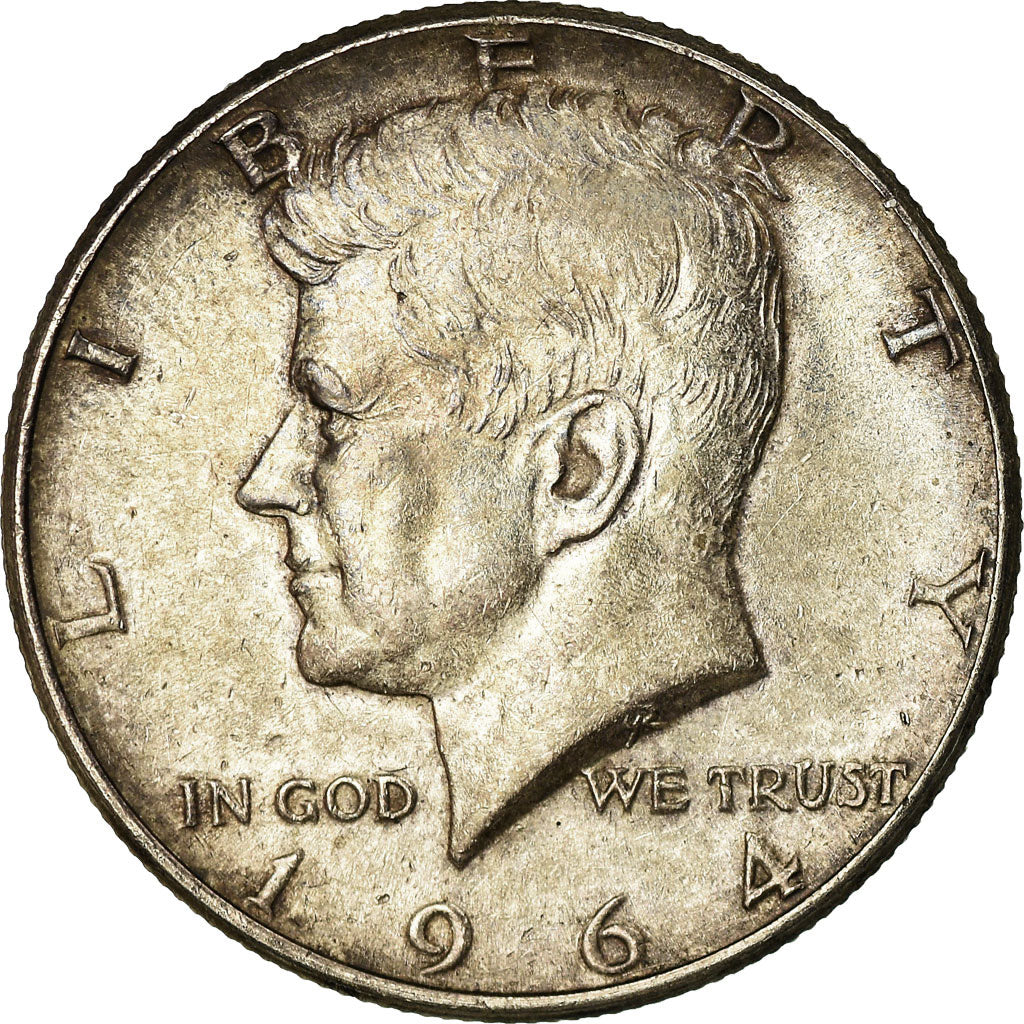 Moneda, Estados Unidos, Kennedy Half Dollar, Half Dollar, 1964, U.S. Mint