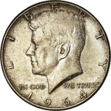 Moneda, Estados Unidos, Kennedy Half Dollar, Half Dollar, 1964, U.S. Mint