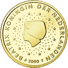 Países Bajos, 50 Euro Cent, 2000, BE, FDC, Latón, KM:239