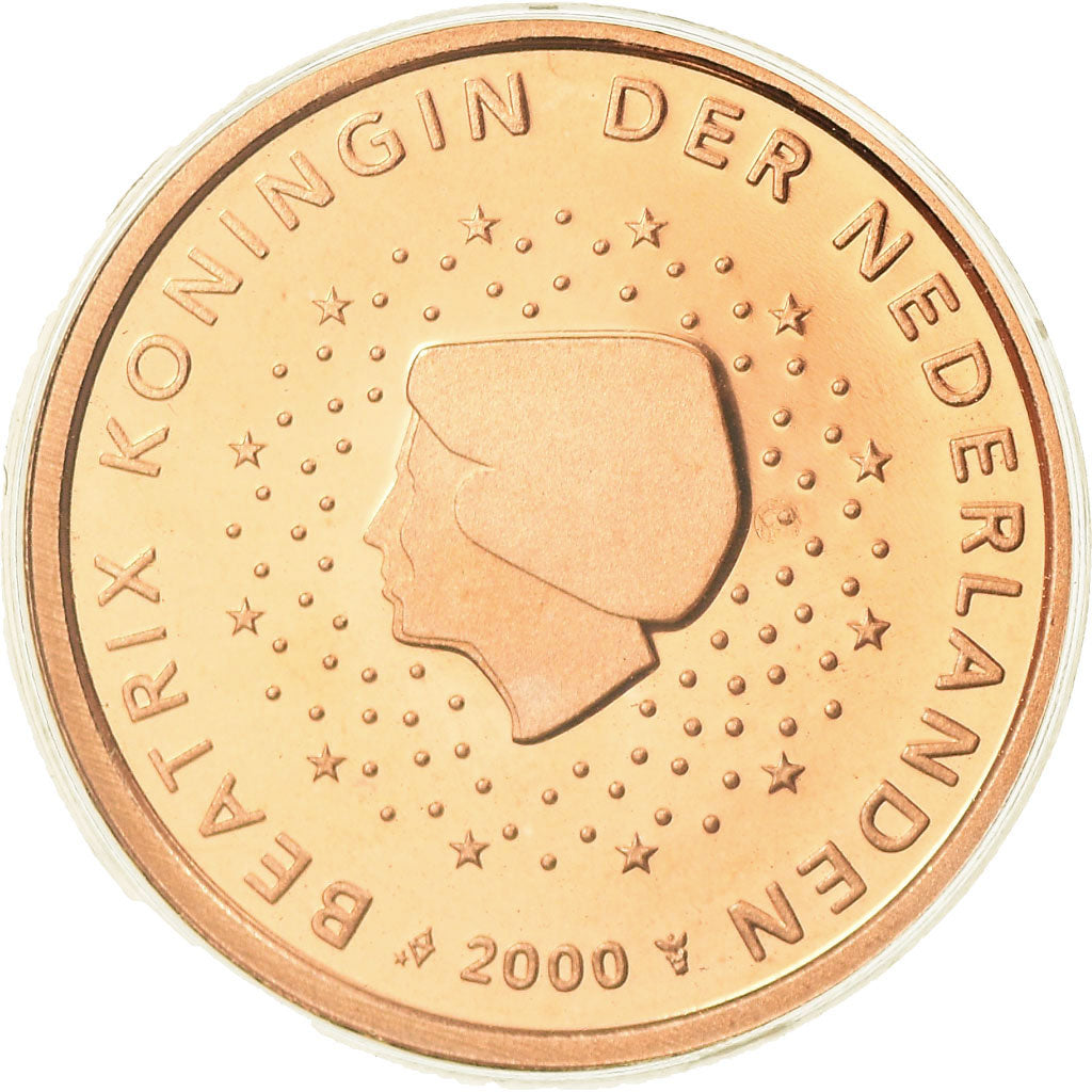 Niederlande, 5 Euro Cent, 2000, BE, STGL, Copper Plated Steel, KM:236