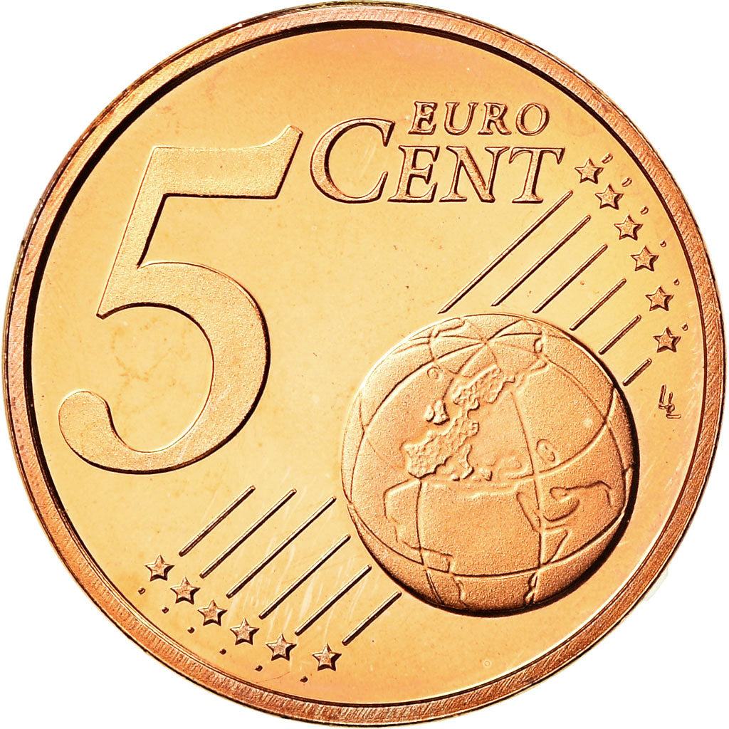 Niederlande, 5 Euro Cent, 2000, BE, STGL, Copper Plated Steel, KM:236