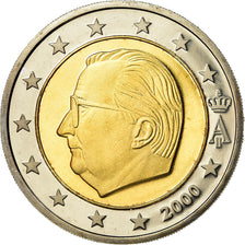 Belgio, 2 Euro, 2000, BE, FDC, Bi-metallico, KM:231