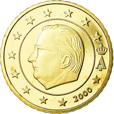 Bélgica, 50 Euro Cent, 2000, BE, FDC, Latón, KM:229