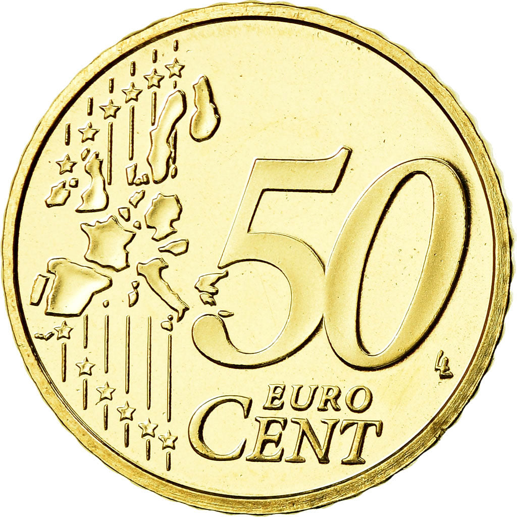 Bélgica, 50 Euro Cent, 2000, BE, FDC, Latón, KM:229