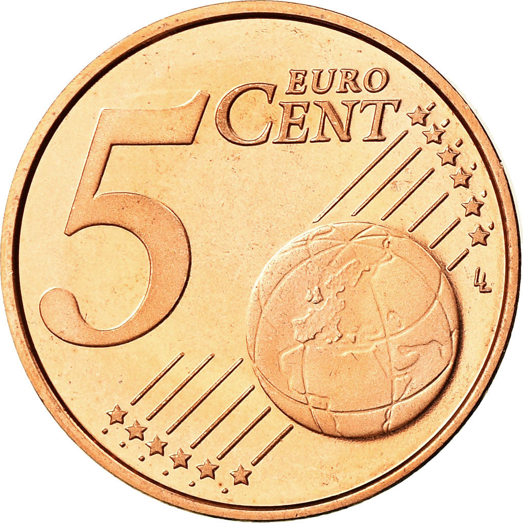 België, 5 Euro Cent, 2000, BE, FDC, Copper Plated Steel, KM:226