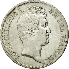 Coin, France, Louis-Philippe, 5 Francs, 1831, Rouen, VF(30-35), Silver
