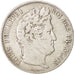 Francia, Louis-Philippe, 5 Francs, 1834, Paris, MB+, Argento, KM:749.1, Gadou...
