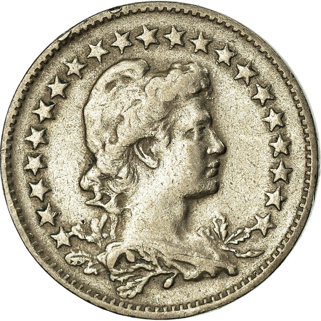 Coin, Brazil, 100 Reis, 1935, EF(40-45), Copper-nickel, KM:518